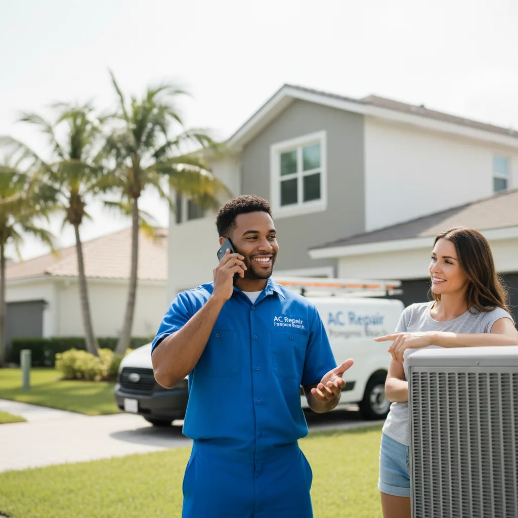 AC Repair Pompano Beach customer support in Michigan Center